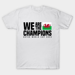 Qatar World Cup Champions 2022 - Wales T-Shirt